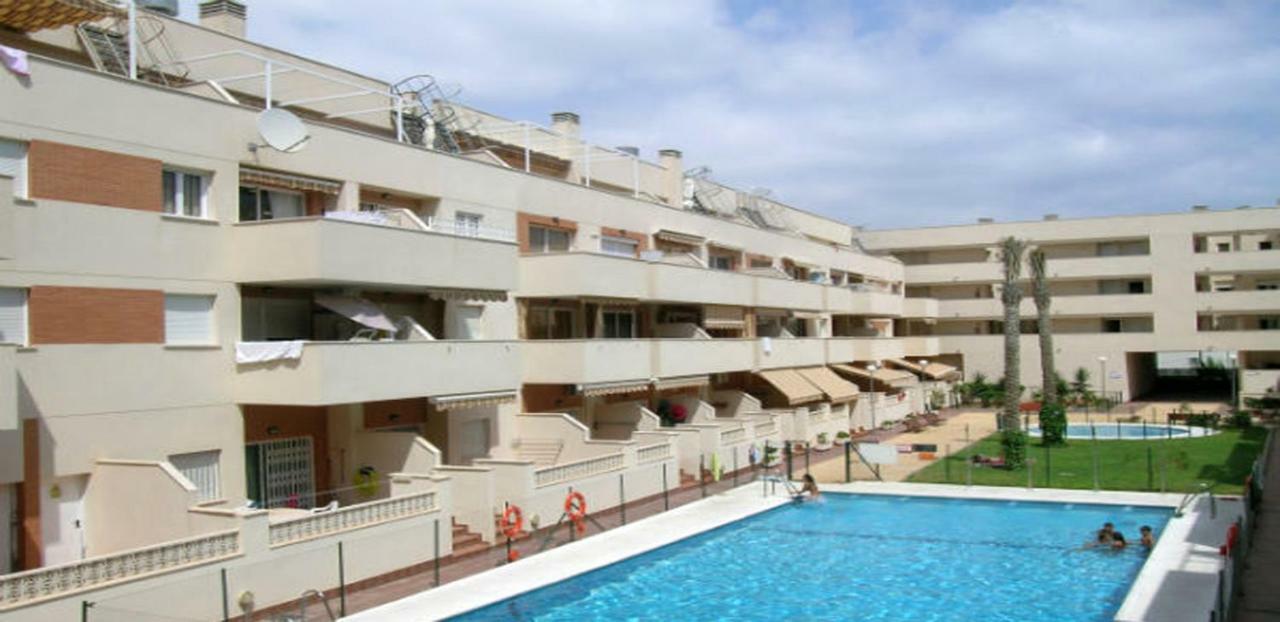 Roquetas Beach House Apartamento Fresco Con Piscina Roquetas de Mar Exteriör bild