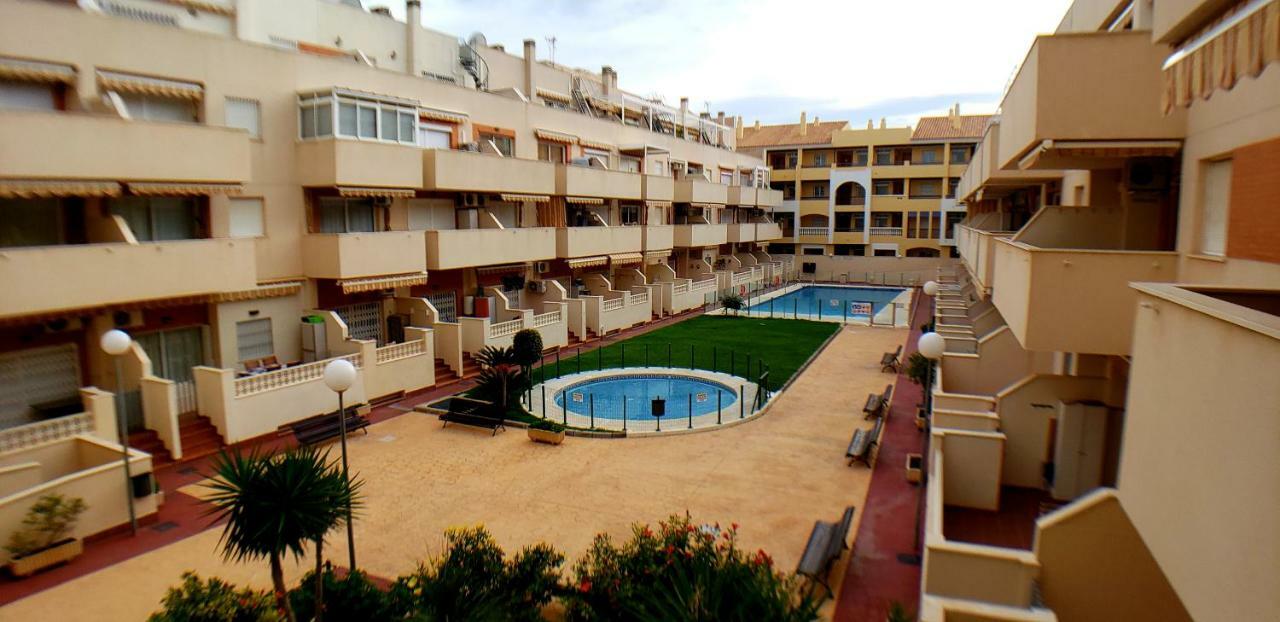 Roquetas Beach House Apartamento Fresco Con Piscina Roquetas de Mar Exteriör bild