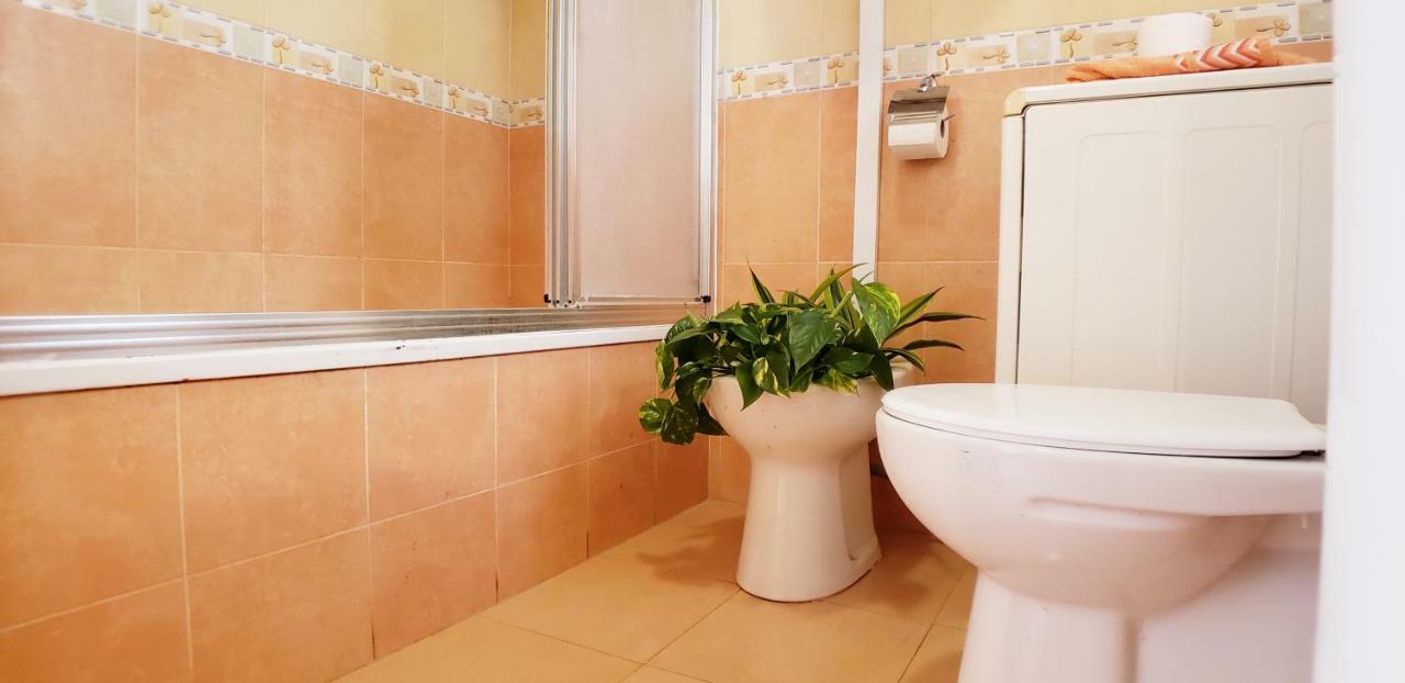 Roquetas Beach House Apartamento Fresco Con Piscina Roquetas de Mar Exteriör bild