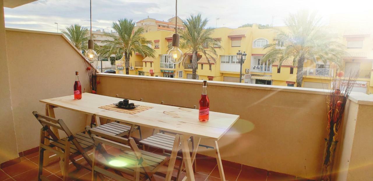 Roquetas Beach House Apartamento Fresco Con Piscina Roquetas de Mar Exteriör bild